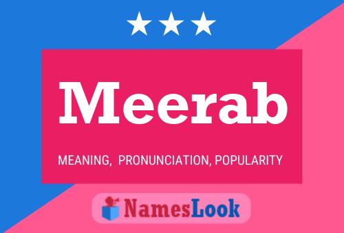 Poster del nome Meerab