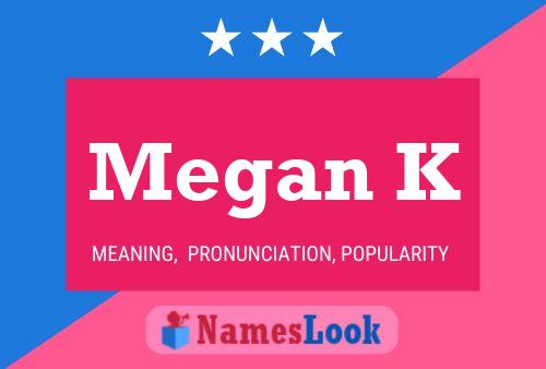 Poster del nome Megan K