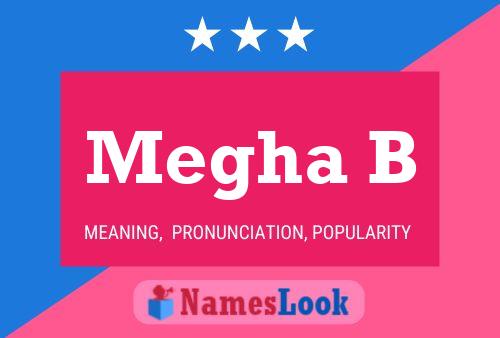 Poster del nome Megha B