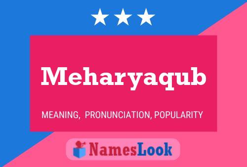 Poster del nome Meharyaqub