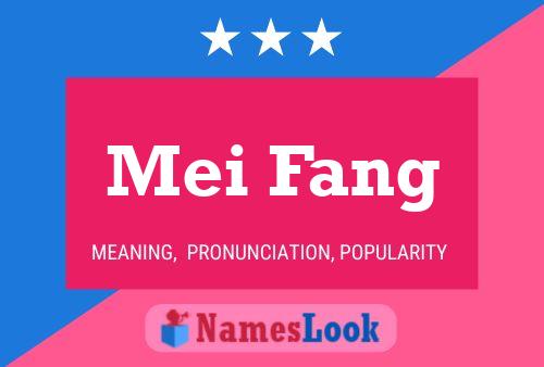 Poster del nome Mei Fang