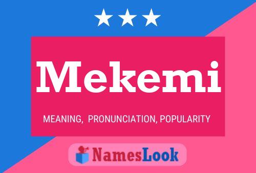 Poster del nome Mekemi