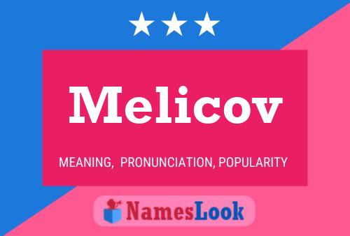 Poster del nome Melicov