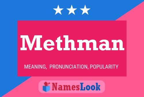 Poster del nome Methman