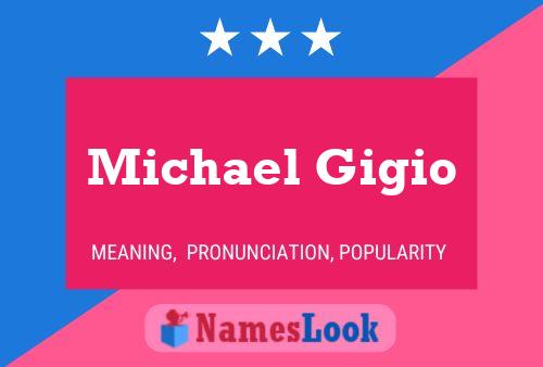 Poster del nome Michael Gigio