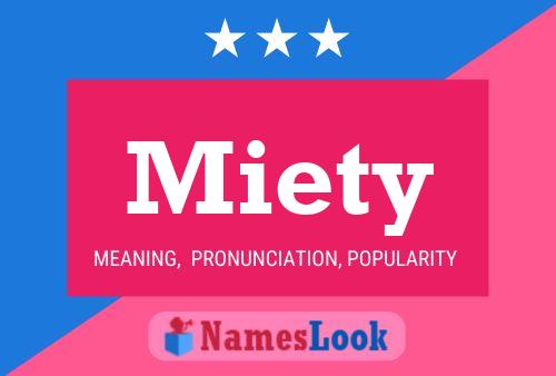 Poster del nome Miety