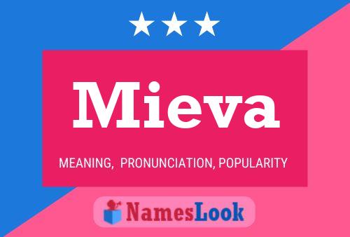 Poster del nome Mieva