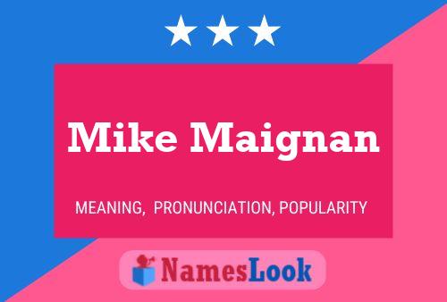 Poster del nome Mike Maignan