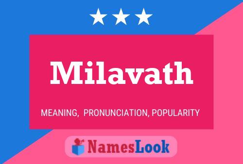 Poster del nome Milavath