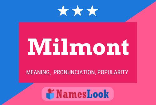 Poster del nome Milmont