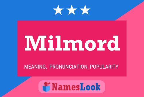 Poster del nome Milmord