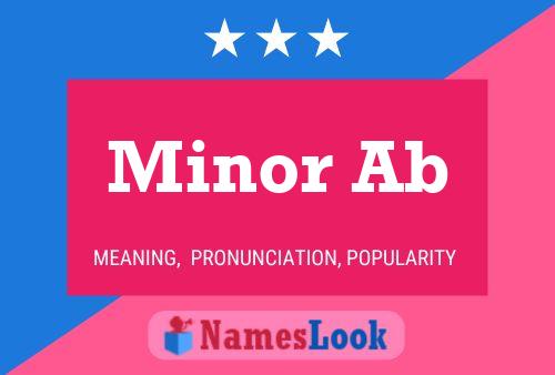 Poster del nome Minor Ab