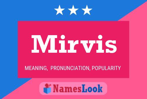 Poster del nome Mirvis