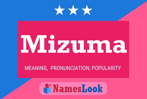 Poster del nome Mizuma