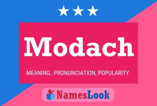 Poster del nome Modach