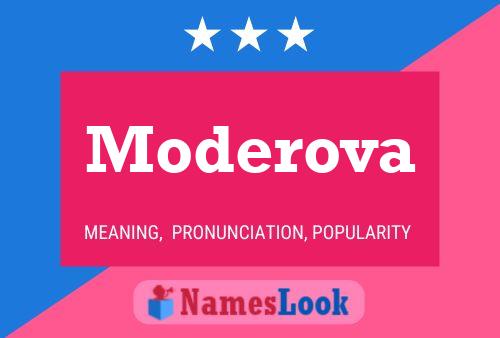 Poster del nome Moderova