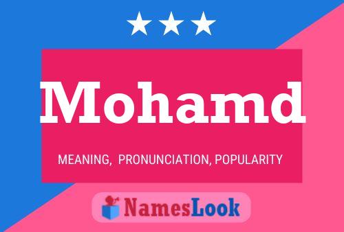 Poster del nome Mohamd