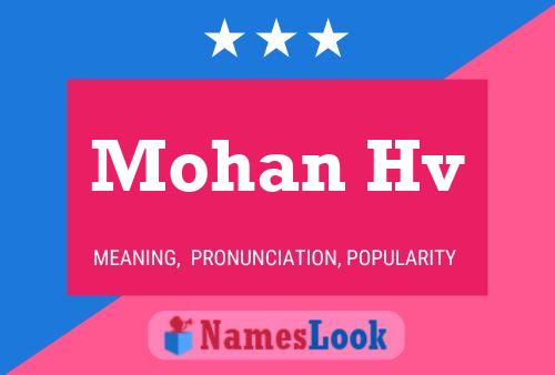 Poster del nome Mohan Hv