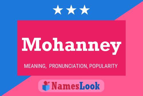 Poster del nome Mohanney