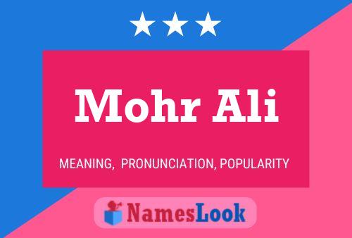 Poster del nome Mohr Ali