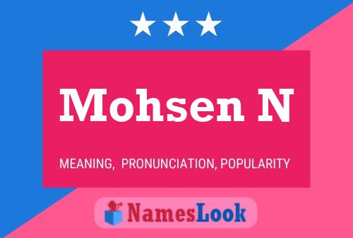 Poster del nome Mohsen N