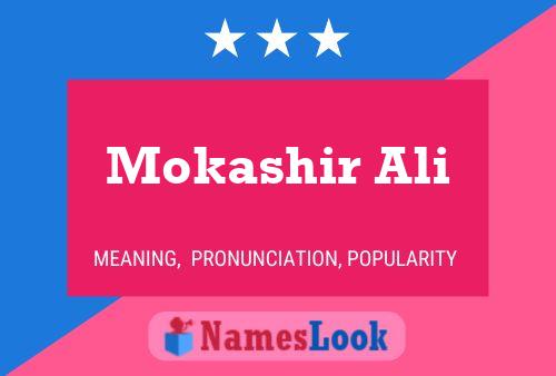 Poster del nome Mokashir Ali