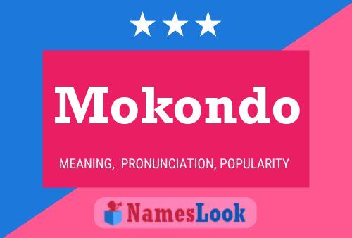 Poster del nome Mokondo