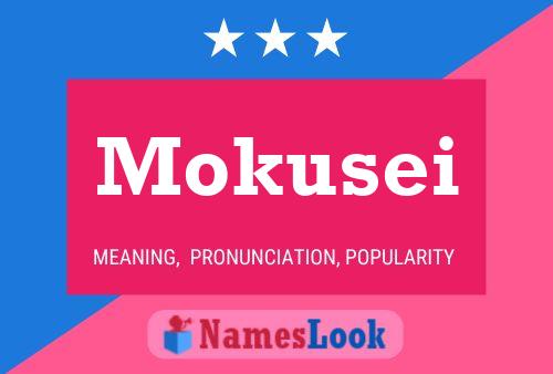 Poster del nome Mokusei