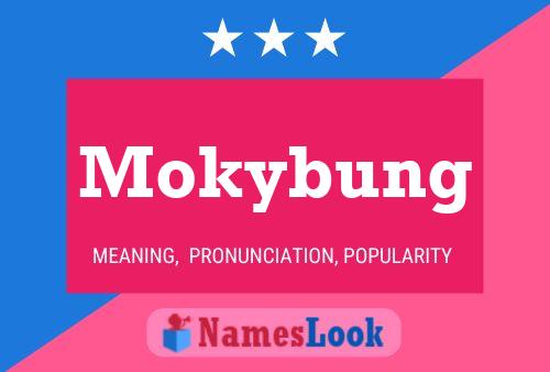 Poster del nome Mokybung