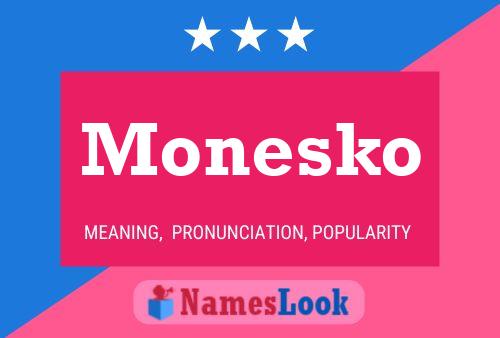 Poster del nome Monesko