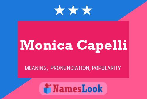 Poster del nome Monica Capelli