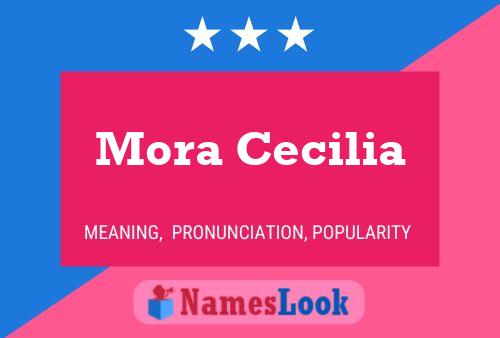 Poster del nome Mora Cecilia