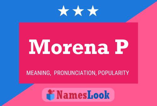 Poster del nome Morena P