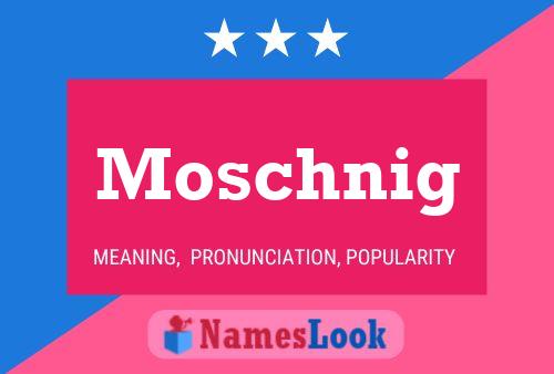 Poster del nome Moschnig