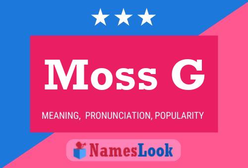 Poster del nome Moss G