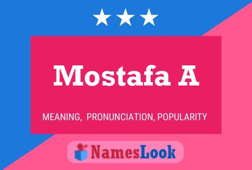 Poster del nome Mostafa A