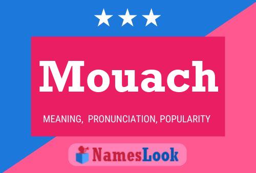 Poster del nome Mouach