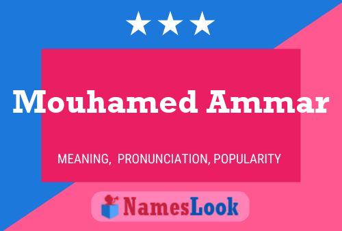 Poster del nome Mouhamed Ammar