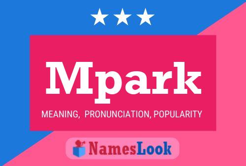 Poster del nome Mpark