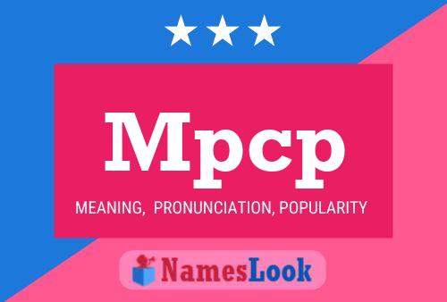 Poster del nome Mpcp