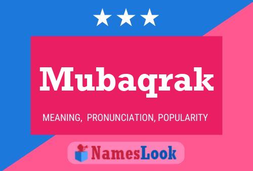 Poster del nome Mubaqrak