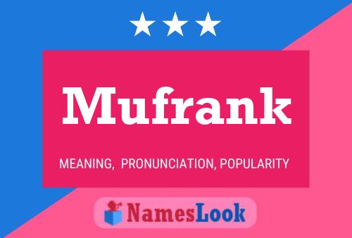 Poster del nome Mufrank