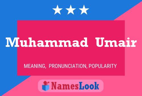 Poster del nome Muhammad  Umair