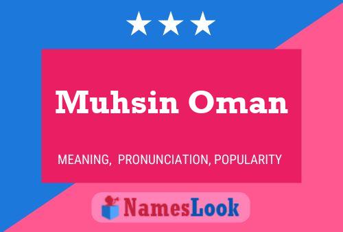 Poster del nome Muhsin Oman