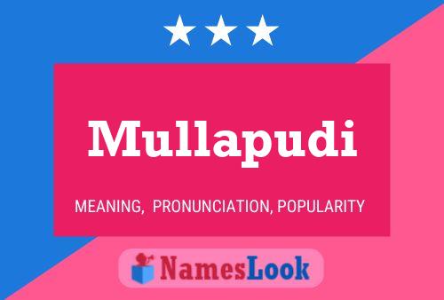 Poster del nome Mullapudi