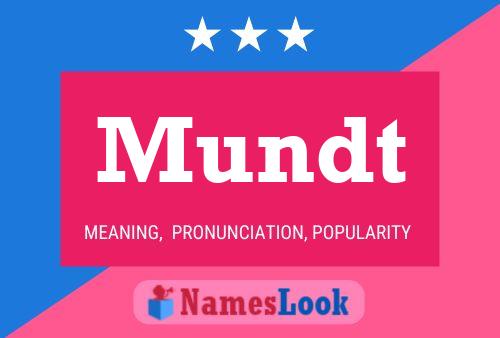 Poster del nome Mundt