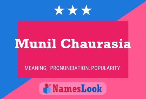 Poster del nome Munil Chaurasia