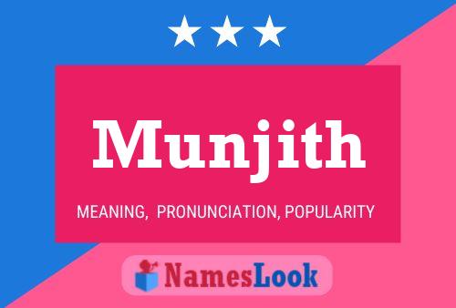 Poster del nome Munjith