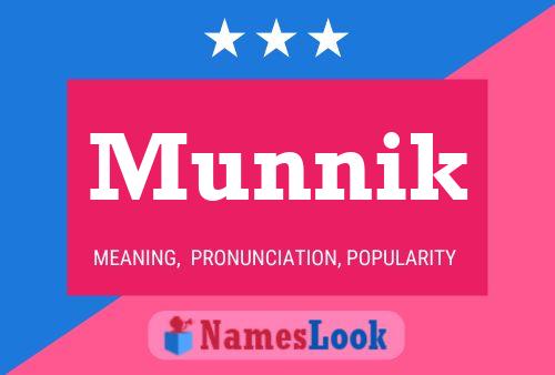 Poster del nome Munnik