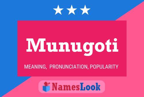 Poster del nome Munugoti